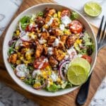 Mexican Chicken Salad with Creamy Lime Dressing Recipe