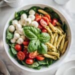 Healthy Chicken Pesto Pasta Salad Recipe