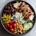 Mediterranean Grain Bowl with Chickpeas, Feta, and Lemon Herb Dressing Recipe