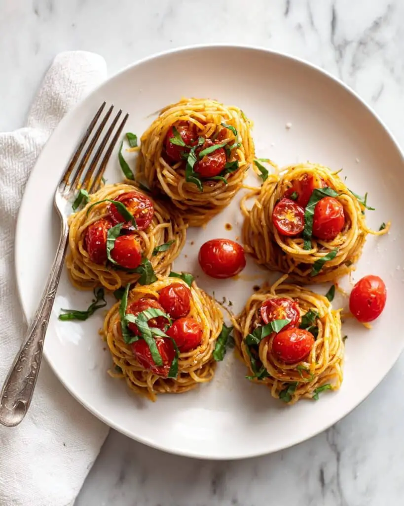 Fresh Tomato Bruschetta Pasta Recipe