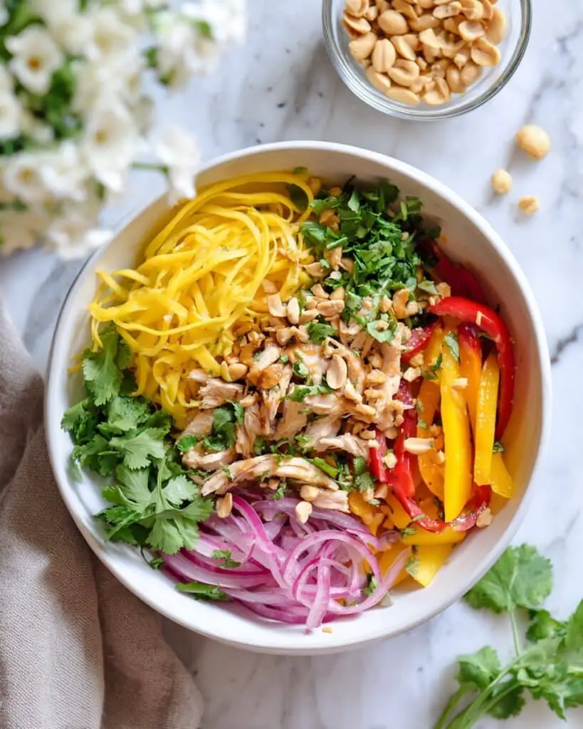 Thai Chicken Mango Salad Recipe