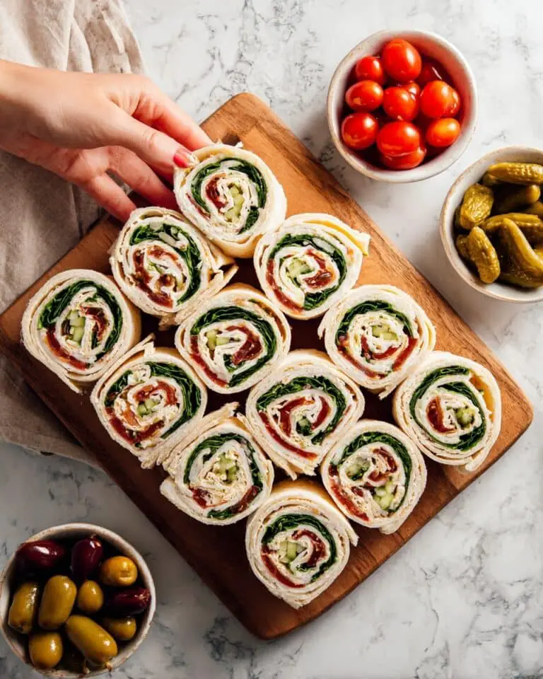 Italian Pinwheel Sandwiches Recipe