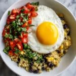 BLT Quinoa Bowls with Tangy Yogurt Dressing Recipe