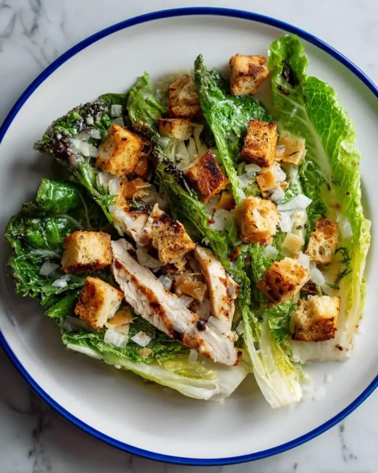 Grilled Chicken Caesar Salad Recipe