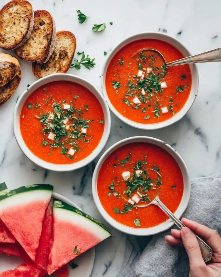 Watermelon Gazpacho Recipe