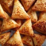 Roasted Red Pepper and Feta Phyllo Triangles Recipe