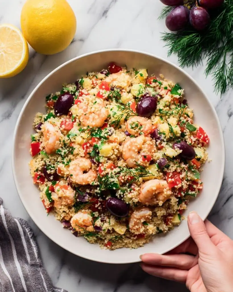 Healthy Greek Rice Salad Recipe