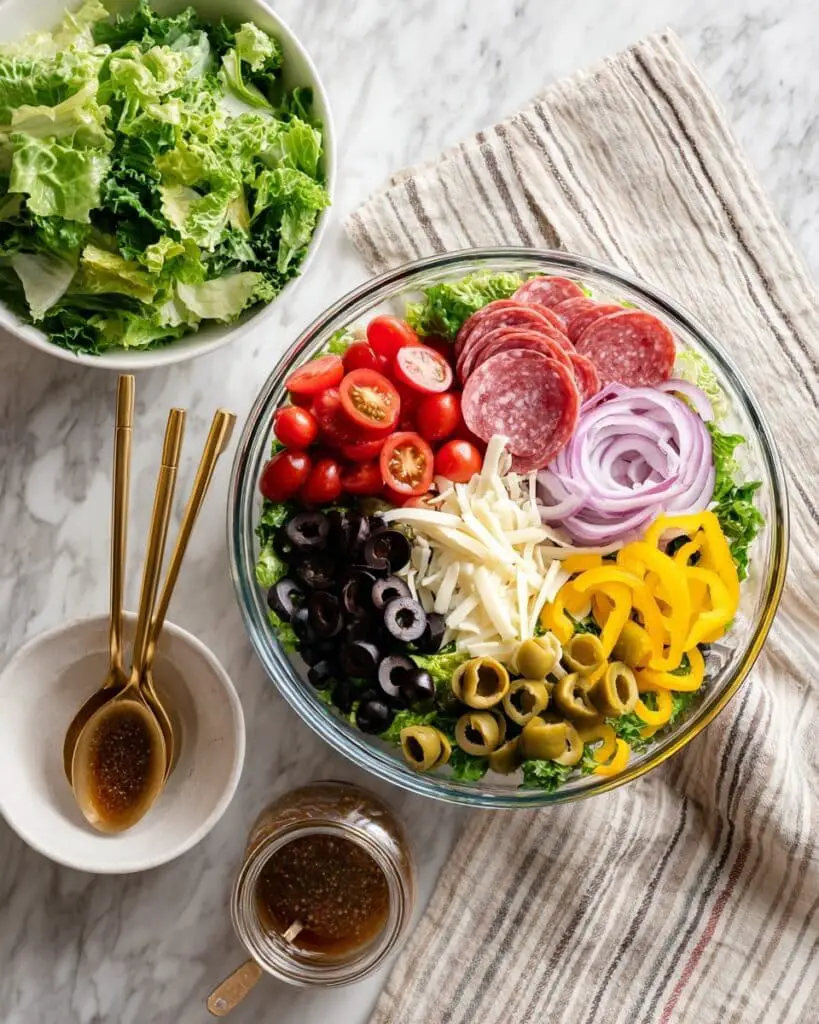 Easy Italian Chopped Salad Recipe
