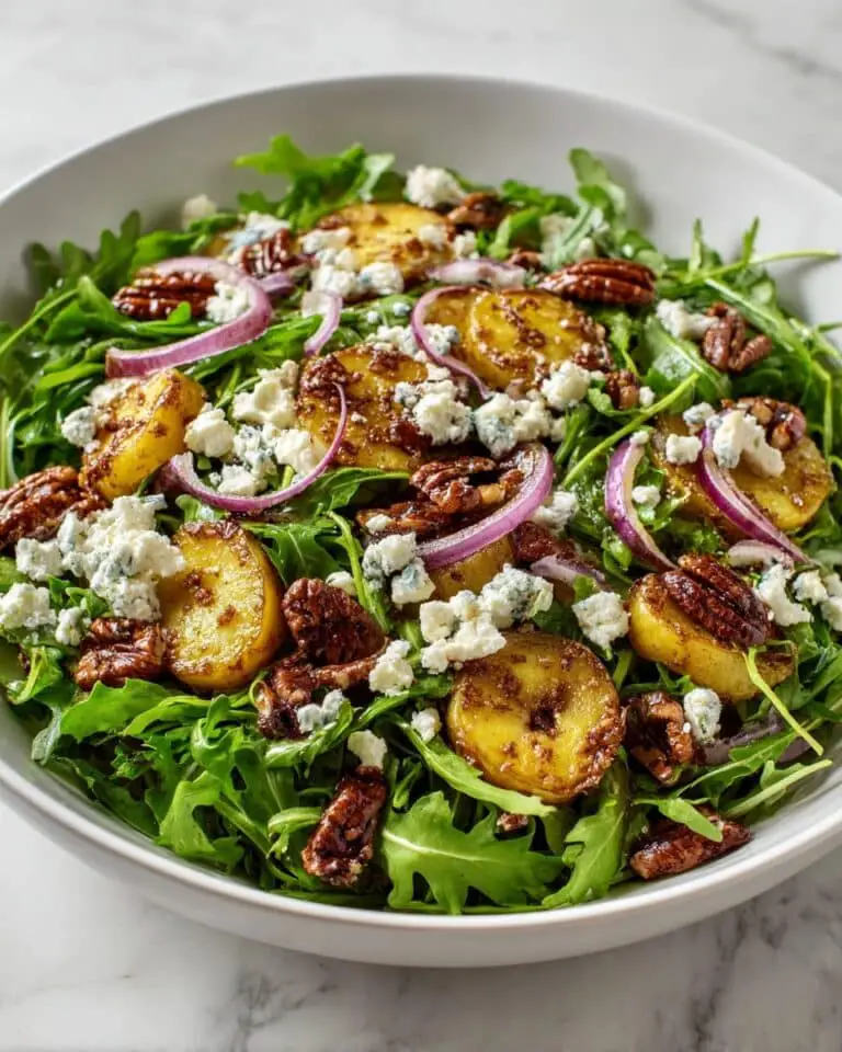 Fuji Apple Salad with Cranberries, Pecans, and Feta Recipe