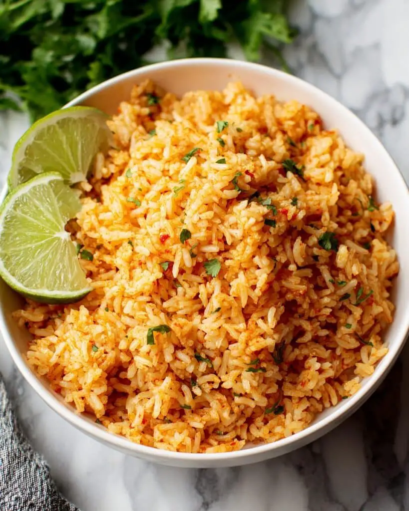 Flavorful Mexican Brown Rice Salad & Dressing Recipe