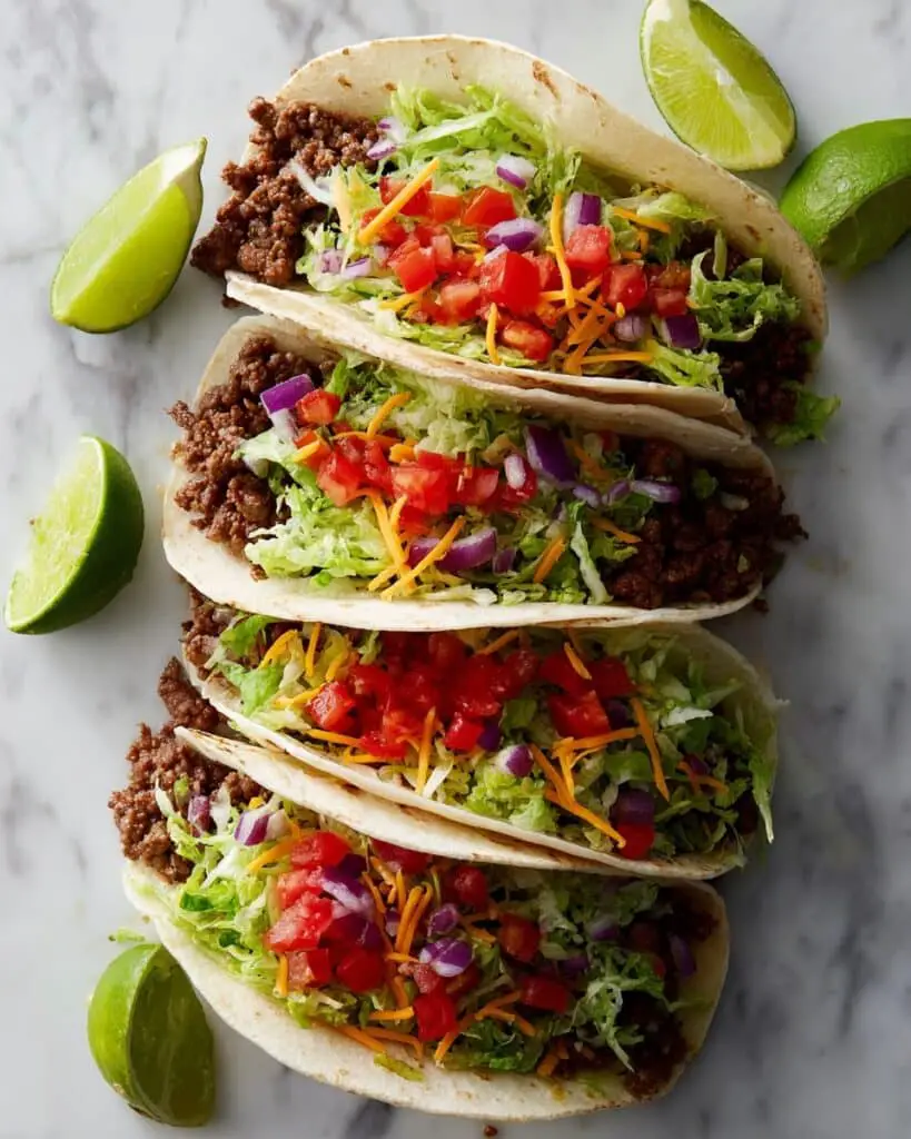 Easy Homemade Ground Meat Tacos Recipe
