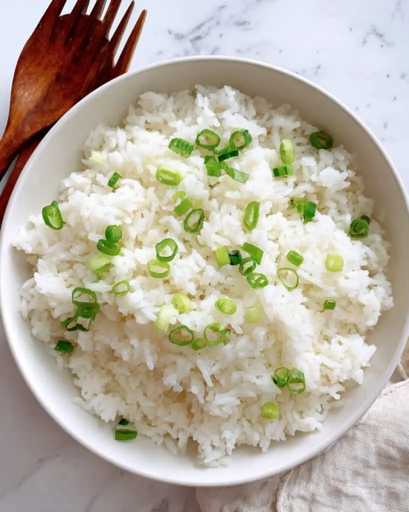 Delicious Jasmine Rice with Coconut Milk Recipe