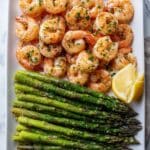 Lemon Butter Shrimp and Asparagus Skillet Recipe