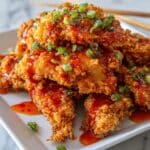 Crispy Thai Chicken Bites with Sweet Chili Sauce Recipe