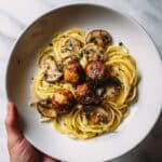 Chicken Meatballs with Marsala Sauce Recipe