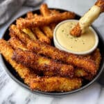 Baked Zucchini Fries with Garlic Aioli Recipe