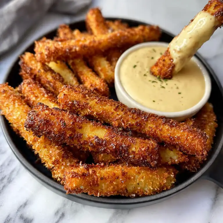 Baked Zucchini Fries with Garlic Aioli Recipe