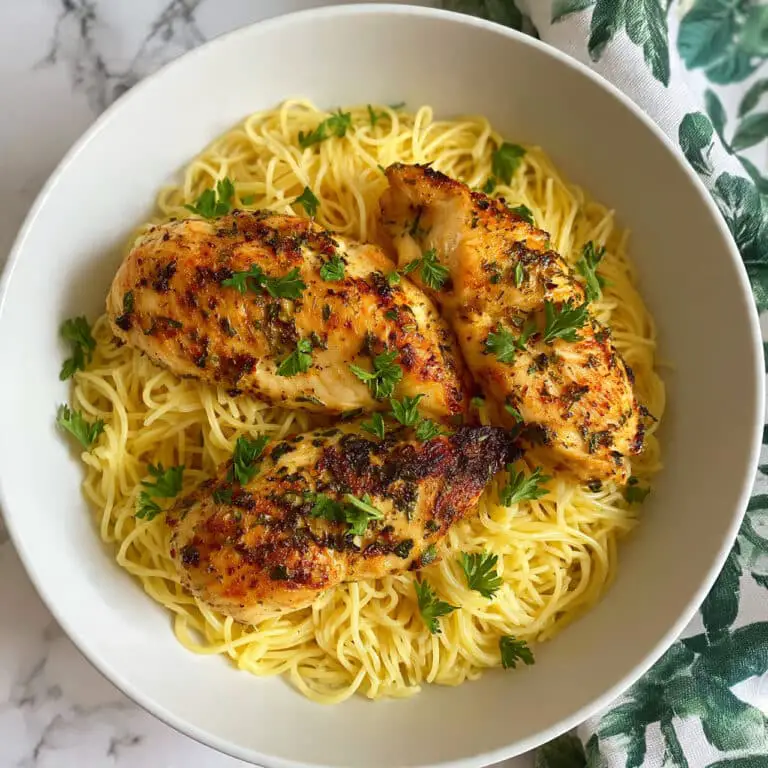 Chicken Scampi in Lemon Garlic Butter Sauce Recipe