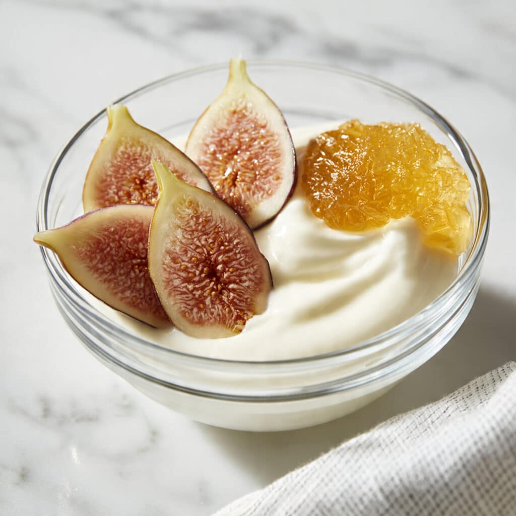 Greek Yogurt Lemon Panna Cotta Recipe