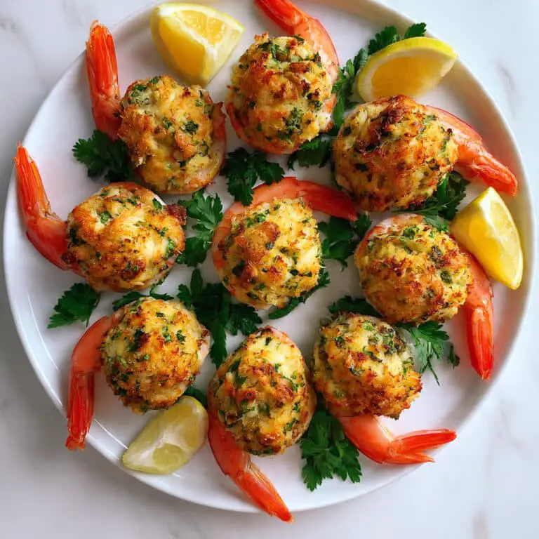 Stuffed Shrimp with Parmesan Breadcrumb Filling Recipe