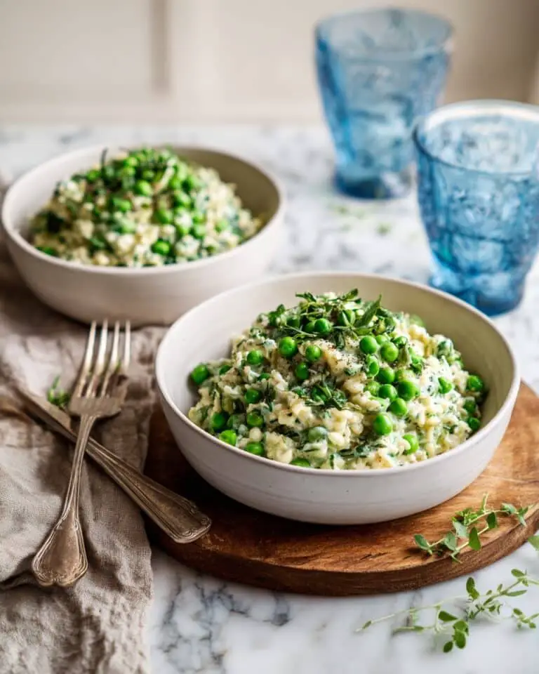 Spring Pea Risotto Recipe