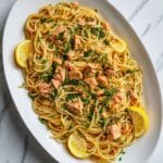 30 Minute Creamy Salmon Pasta Recipe