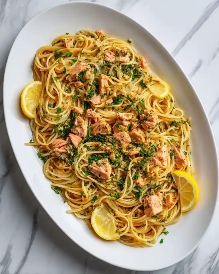 30 Minute Creamy Salmon Pasta Recipe