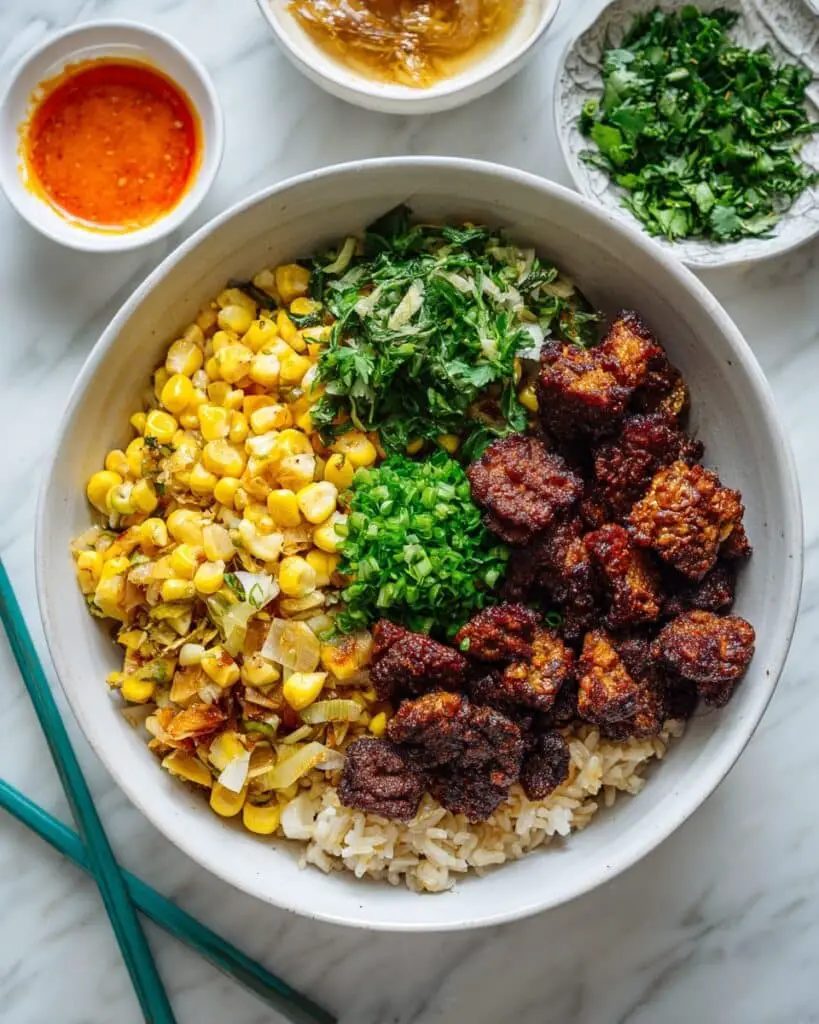 Korean Chicken Bowls Recipe