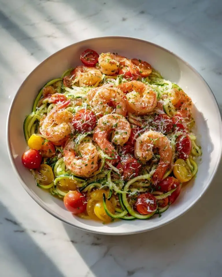 Zucchini Shrimp Scampi Recipe