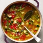 Summer Minestrone Soup Recipe