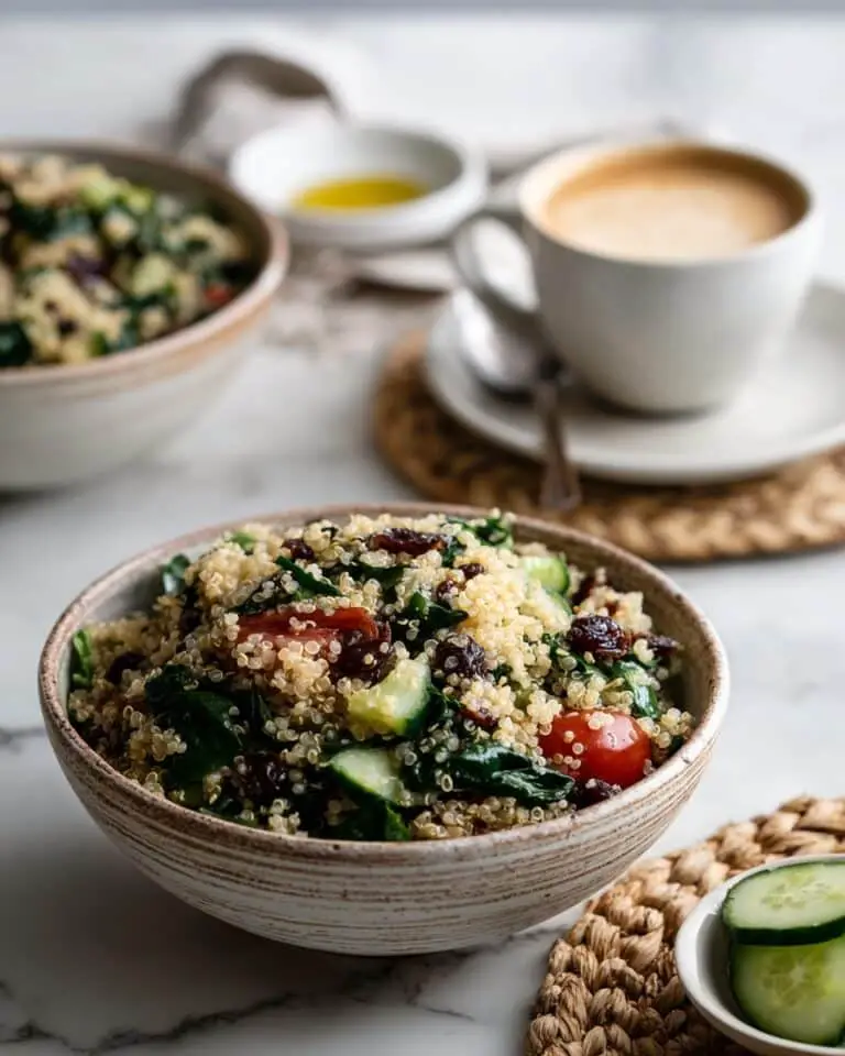 Quinoa Spinach Power Salad Recipe