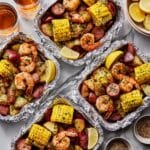 Cajun Shrimp Boil in Foil Recipe