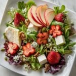 Strawberry Chicken Salad with Creamy Maple Dressing Recipe