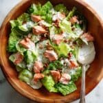 Greek Salmon Salad with Lemon Dressing Recipe