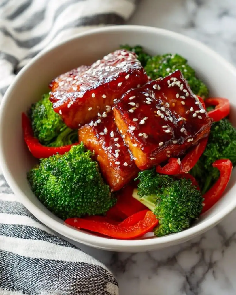 Easy Air Fryer Salmon and Vegetables Recipe