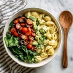 Tortellini Salad with Fresh Vegetables and Italian Dressing Recipe