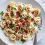 Creamy Tortellini Carbonara Recipe