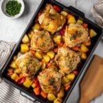 One-Pan Lemon Herb Chicken and Vegetables Recipe