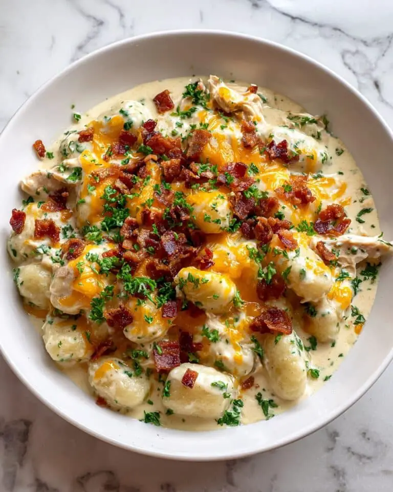Creamy Crack Chicken Gnocchi Recipe