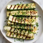 Grilled Zucchini with Herbs and Lemon Recipe