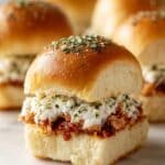 Shredded Chicken Parmesan Sliders Recipe