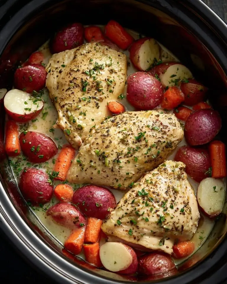 Crockpot Ranch Chicken Casserole Recipe