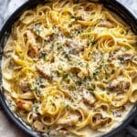 Creamy Chicken Garlic Parmesan Pasta Recipe