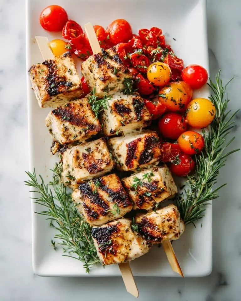 Favorite Rosemary Ranch Chicken Kabobs Recipe