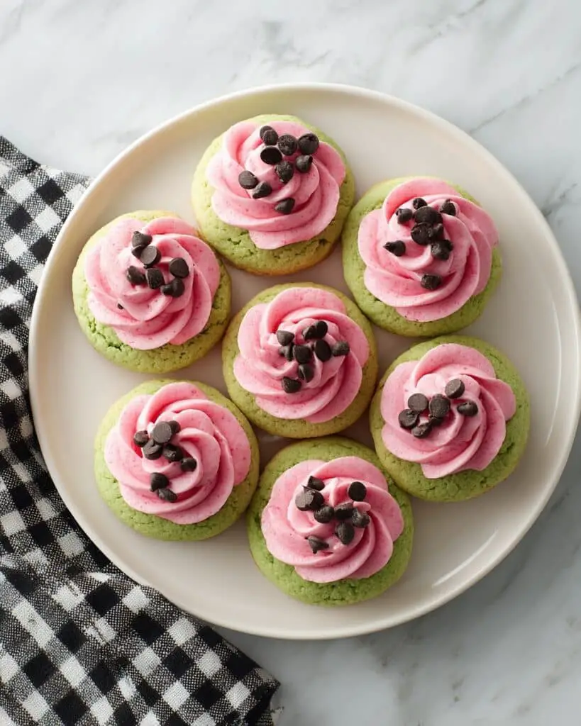 Cute Watermelon Cookies Recipe