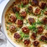 Swedish Meatballs in Creamy Sauce Recipe