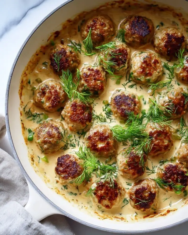 Swedish Meatballs in Creamy Sauce Recipe