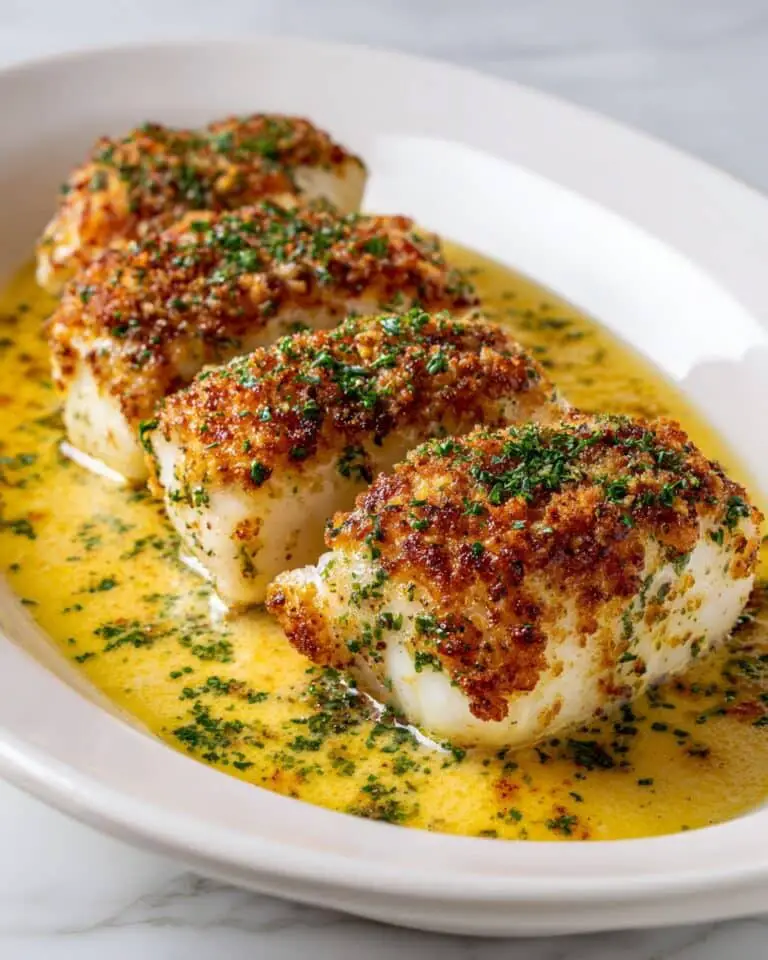 Buttered Cod in Skillet Recipe