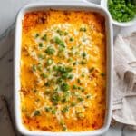 Creamy Buffalo Chicken Cauliflower Casserole Recipe