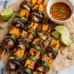 Grilled Barbecue Tofu Skewers Recipe